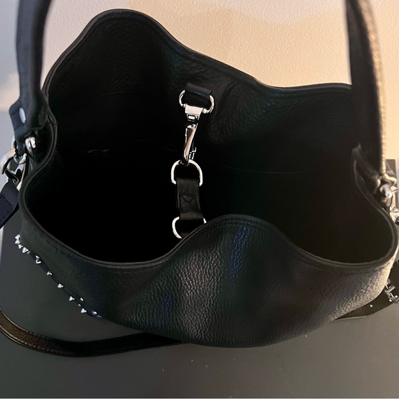 Authentic Burberry black studded Susanna bucket bag - Picture 7 of 12